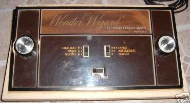 GHP Wonder Wizard 7702 (partially woodgrain top - silver knobs)