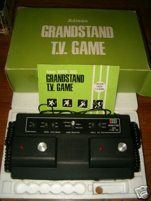 Grandstand (Adman) TV Game 3000 rare green box