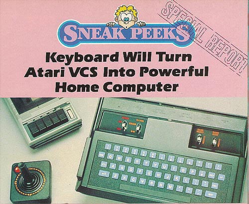 Atari (Sneek Peeks) Keyboard
