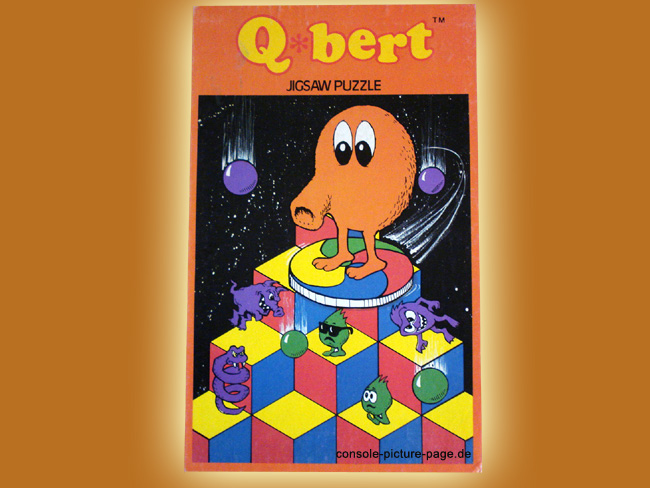 APC (American Publishing Corp.) Q*bert Jigsaw Puzzle (Q-bert, Qbert)