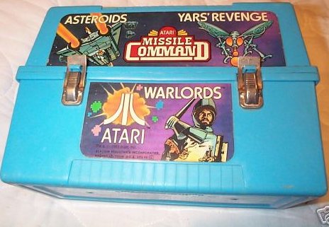 Atari Warlords/Asteroids/Missile Command/Yar's Revenge Lunch Box