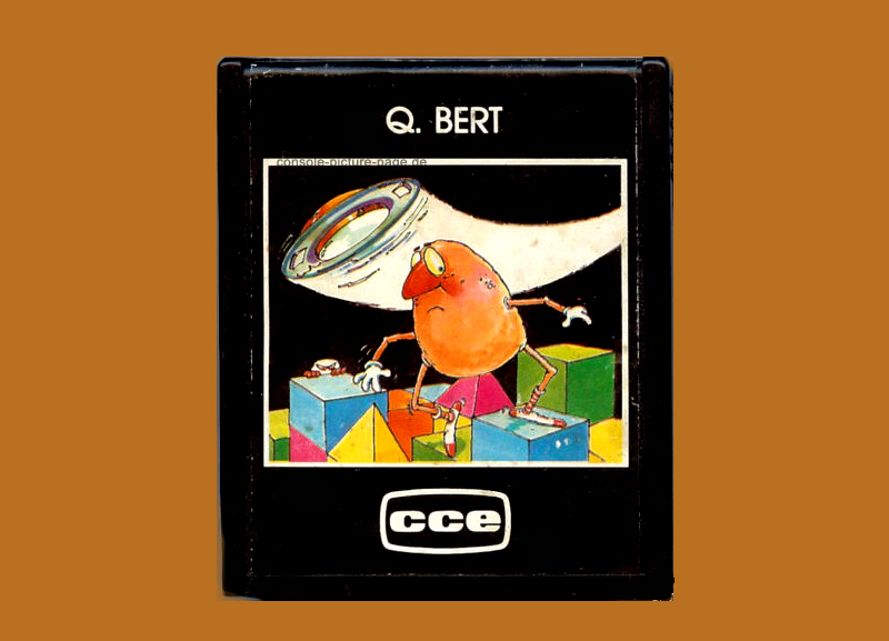 CCE Game Cartridge Q*bert (Q-bert, Qbert)