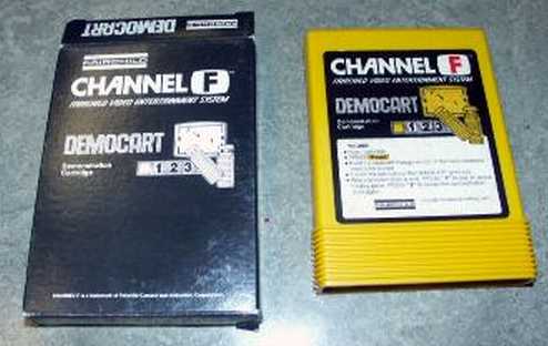(Fairchild) Channel F Demo Cart