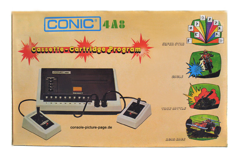 Conic 4A-8 (9015) Cassette-Cartridge-Program [RN:5-4] [YR:78] [SC:EU][MC:HK]