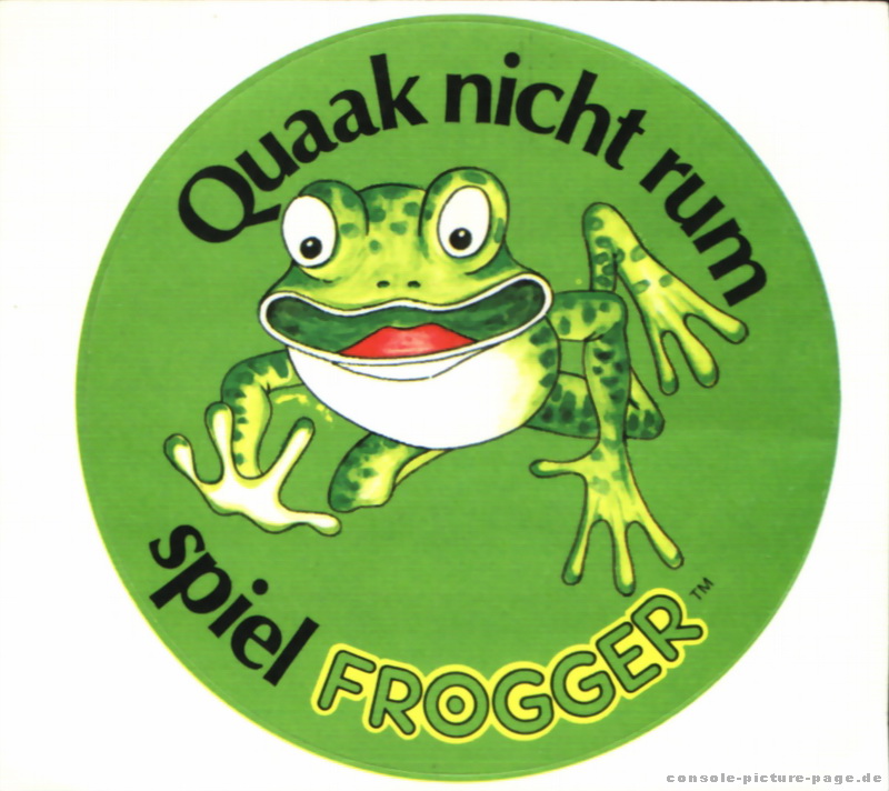 Parker "Quaak nicht rum, spiel Frogger" Sticker
