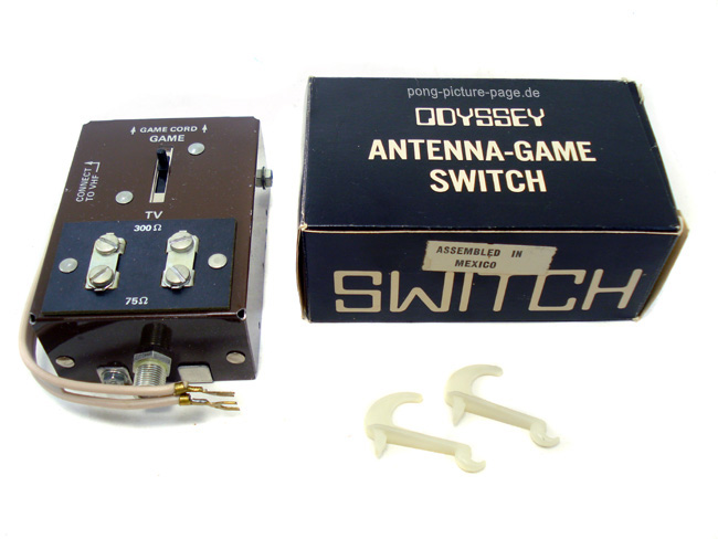 Magnavox Odyssey 1TL001 Antenna Game Switch