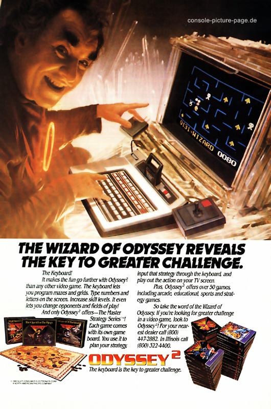 Magnavox Odyssey 2 "The Wizard" Ad
