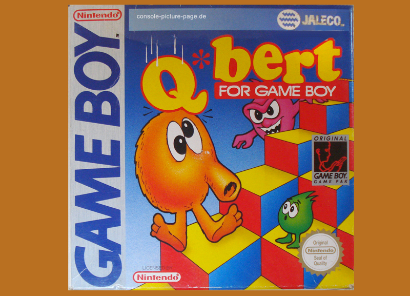 Nintendo (Jaleco) Gameboy Cartridge US Edition Q*bert (Q-bert, Qbert)