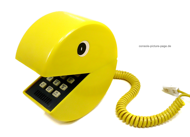 Civic VI Pac-Man Music Phone (Pac Man Telephone) 80ties Design Masterpiece