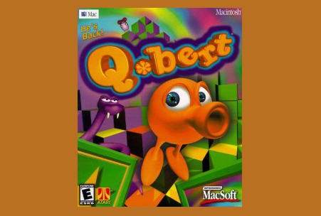 Everyone (Sony/Atari) Q*bert Macintosh CD-ROM (Q-bert, Qbert)