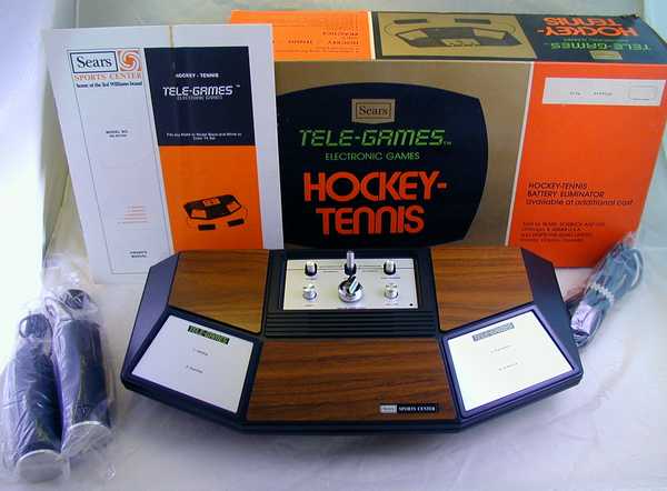 Sears Tele-Games Hockey Tennis