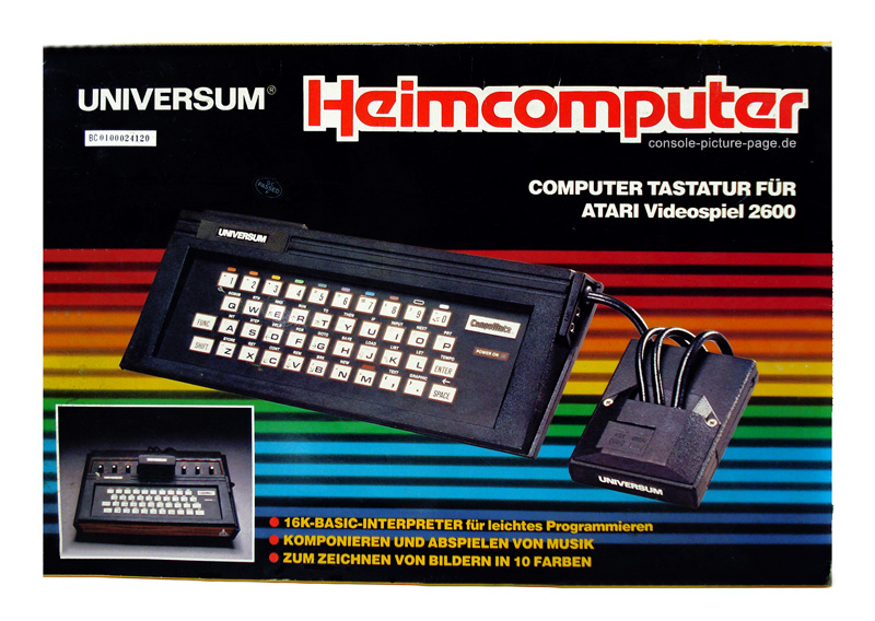 Universum Heimcomputer (Spectravideo) Compumate Computer Tastatur Fr Atari Videospiel 2600