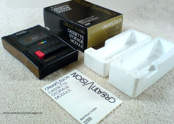 V-tech Creativision Cassette Storage Module