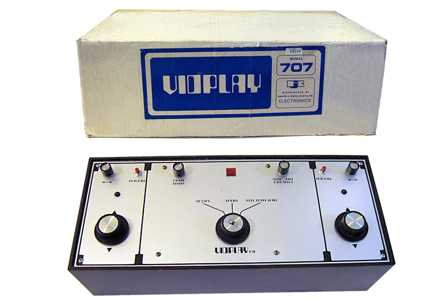 Vidplay One Model 707 Pong system [RN:7-6] [YR:76] [SC:NZ][MC:NZ]
