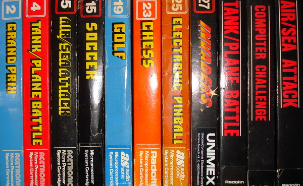 Radofin Advanced Programmable Video Game System 1292 & 1392 All Carts