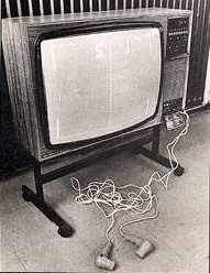 Salora Playmaster 26 TV Set (Built-in Pong system)