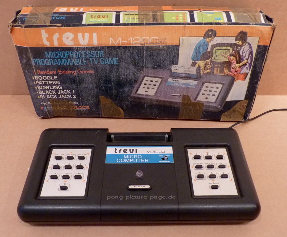 Trevi M-1200 Colour Microprocessor Programmable TV Game