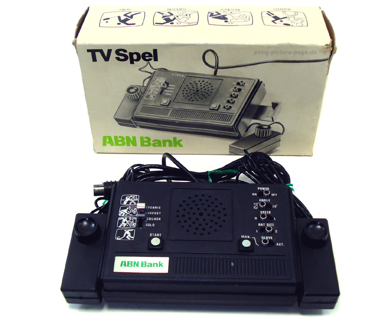 ABN Bank tv spel (promo, Giveaway?) (white box) (Model AU-807, T-338) DONATION Alex de Jong