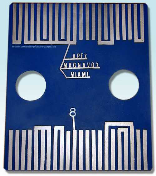 Magnavox Odyssey 1TL200 The Apex Blue Card