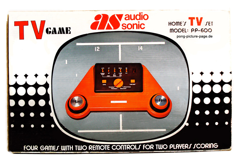 AS Audio Sonic PP-600 TV Game