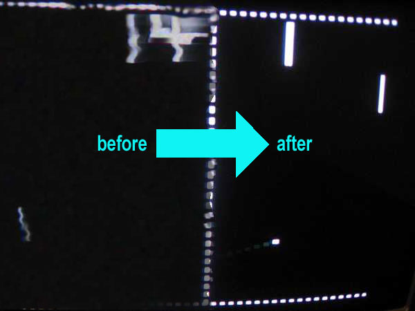 Pong MOD: RF to Composite Video out - by Manuel van Dyck