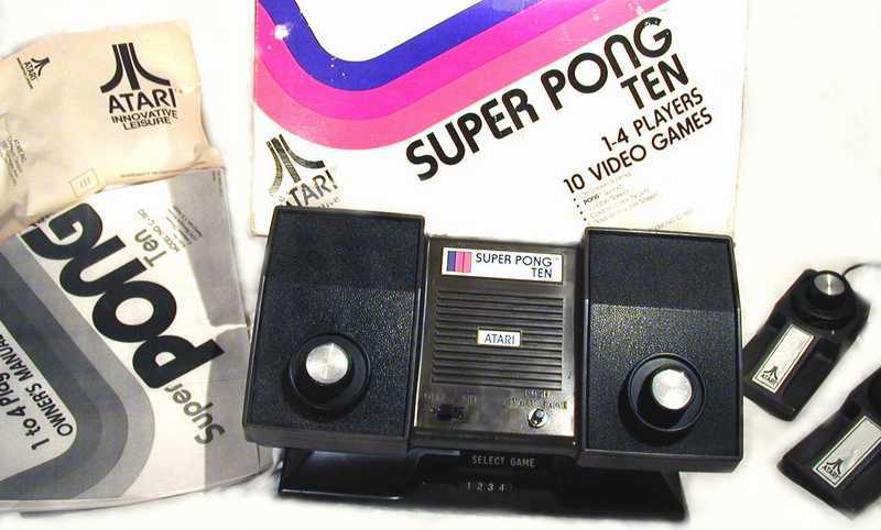 Atari C-180 Super Pong Ten (C-140 4 Player)