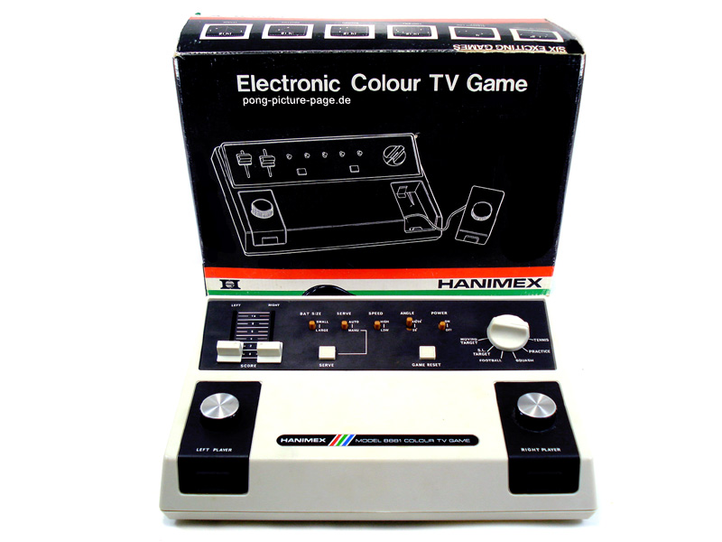 Hanimex 8881 Electronic Colour TV Game
