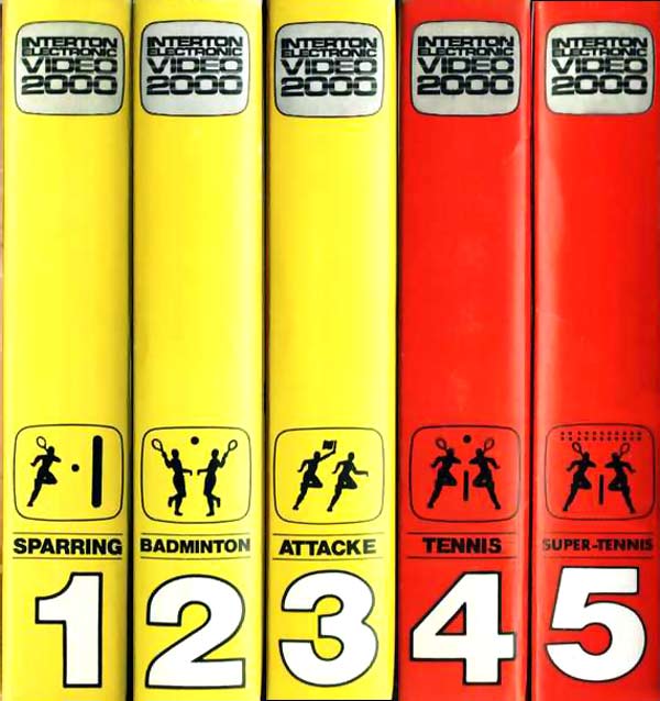 Interton Video 2000 All Carts (Download All Manuals)