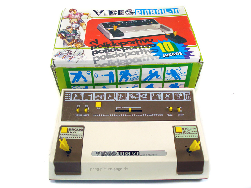 Maree Electronica Juego de Television Video Pinball 10