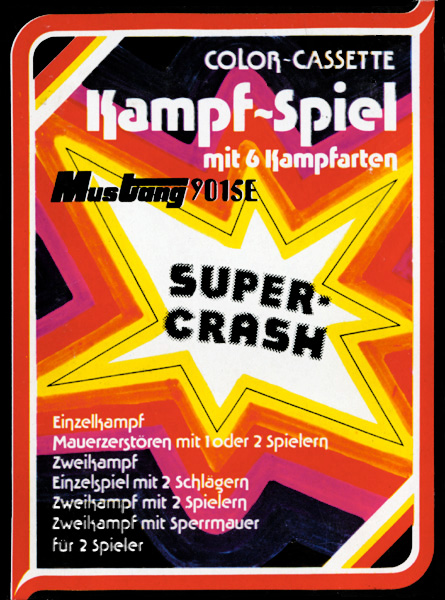 Mustang Color-Cassetten-Spiel (9015) Games (Big Box) [RN:5-3] [YR:78] [SC:DE] [MC:HK]