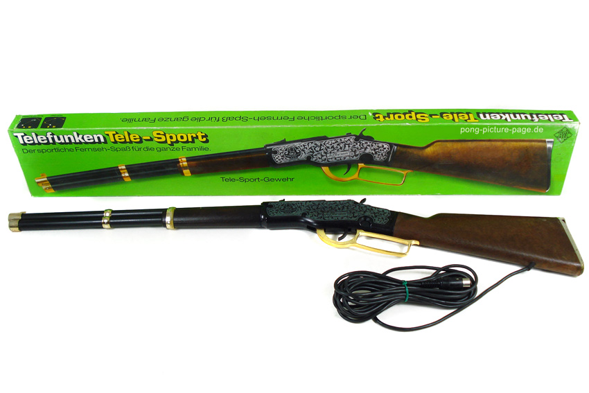 Telefunken Tele Sport "Jefferson" Pong Gewehr  [RN:7-2] [YR:77] [SC:DE][MC:DE]